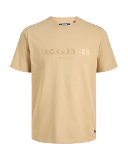 T-shirt Homme JPRBLULOYAL TEE SS CREW NECK PRAU25 Beige