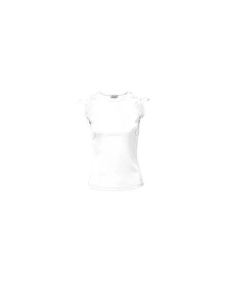 Haut Femme Top Avec Application Dentelle