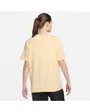 T-shirt manches courtes Femme W NSW TEE BF MS Beige
