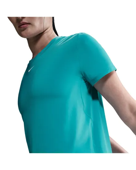 T-shirt Femme W NK ONE CLASSIC DF SS TOP WT Bleu