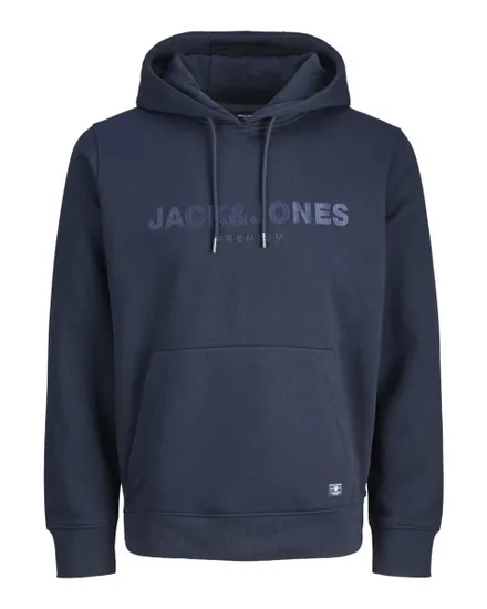 Sweat à capuche Homme JPRBLULOYAL SWEAT HOOD PRAU25 Bleu