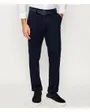 Pantalon chino Homme SLIM REFINED COTTON STRETCH TROU Saphir Foncé