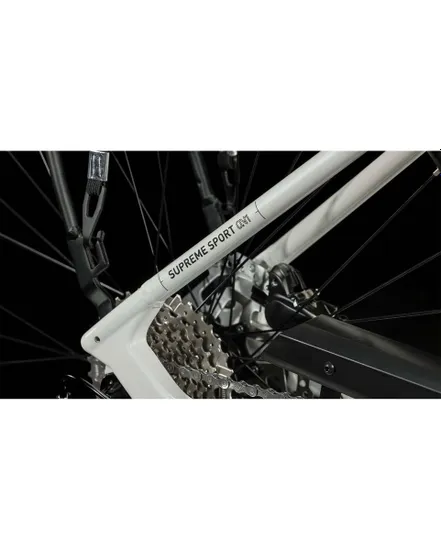 Vélo électrique urbain Unisexe SUPREME SPORT HYBRID ONE 500 Blanc