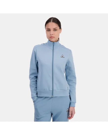 Sweat zip Femme ESS FZ SWEAT N1 W FADED DENIM Bleu