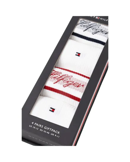 Chaussettes Sport Homme Coffret 4 Paires Tommy Hilfiger