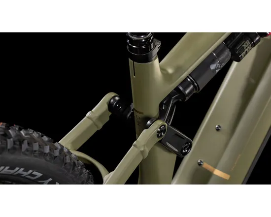 VTT électrique tout suspendu Unisexe STEREO HYBRID ONE77 HPC TM 800 Vert Olive