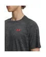 T-shirt Homme UA TECH TEXTURED SS Noir