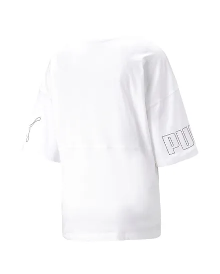 T-shirt manches courtes Femme W PP CLRBLK TEE Blanc