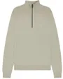 Pull col zippé Homme KANOBIX S Gris Clair