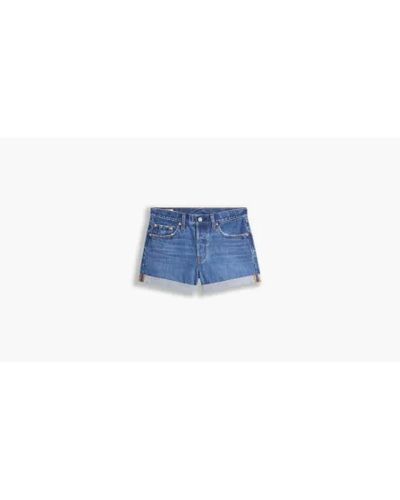 Short Femme 501 ROLLED SHORT Bleu