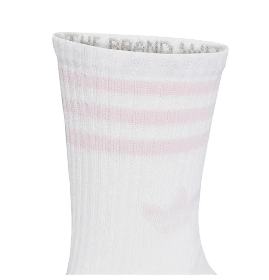 Lot de 3 paires de chaussettes 3S CREW S 3P Blanc
