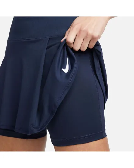 Jupe de tennis Femme W NKCT DF VCTRY SKRT FLOUNCY Bleu