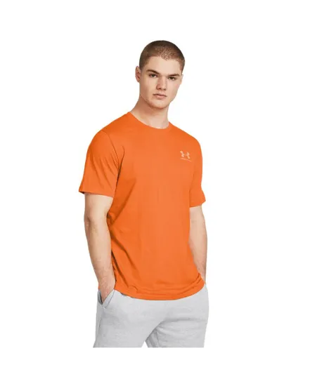 T-Shirt MC Homme UA M SPORTSTYLE LC SS Orange