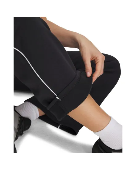Pantalon de survetement Femme UA RIVAL FLC PIPED PANT Noir