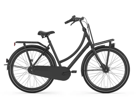 Vélo urbain Unisexe PUURNL 7V Noir