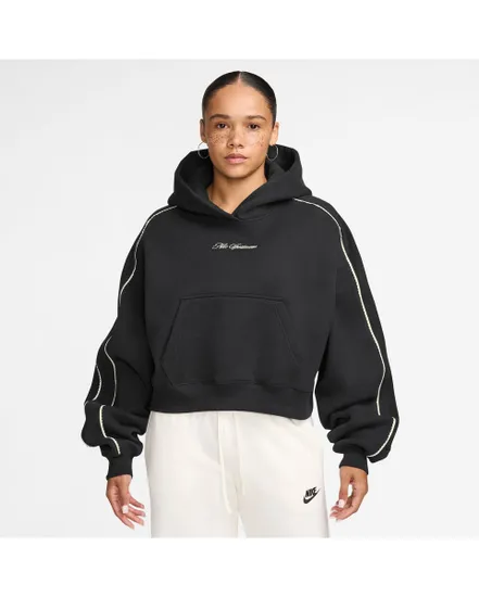Sweat À Capuche Femme Nike Studio Fleece Oversize