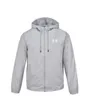 Veste zip à capuche Homme UA RIVAL WVN WINDBREAKER Gris