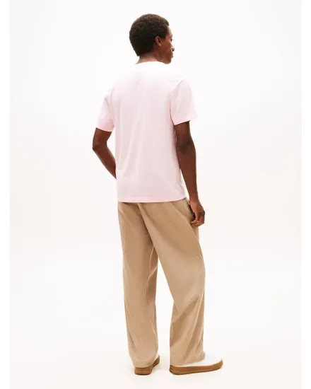 T-shirt col rond Homme ESSENTIAL REG FIT HEATHER TEE Rose Pale