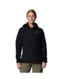Veste zip à capuche Femme CASCADE RIDGE II JACKET Noir