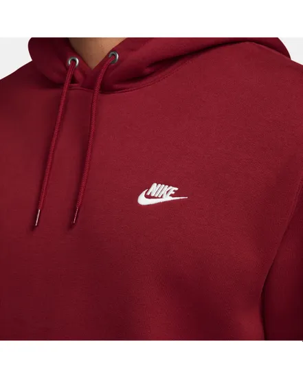 Sweat à capuche Homme M NK CLUB BB PO HOODIE Rouge