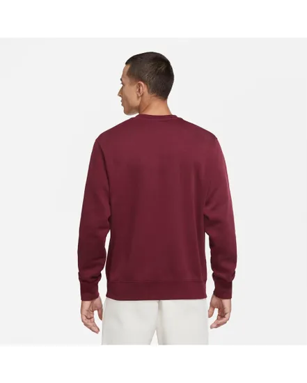 Sweatshirt à manches longues Homme M NSW CLUB CRW BB Bordeaux