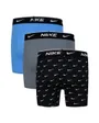 Lot 3 boxers Enfant plus âgé NHB PRINT E DAY CT STRCH 3P Noir