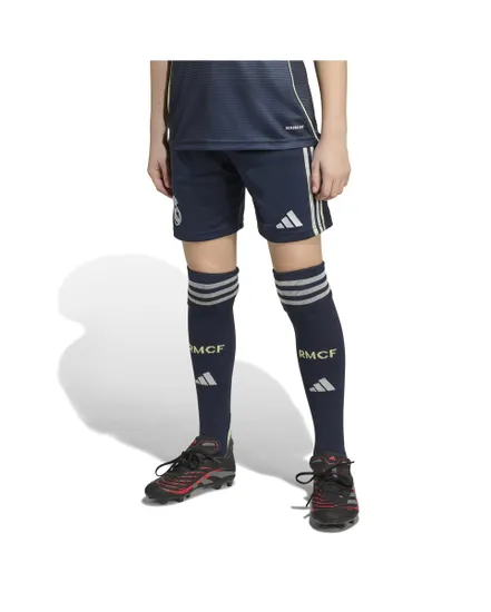 Short de football Homme REAL A SHO Y Bleu