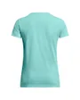 T-Shirt MC Femme UA W SPORTSTYLE LOGO SS Bleu