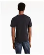 T-shirt manches courtes Homme GRAPHIC SET IN NECK Noir