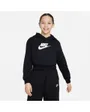 Sweat à capuche Enfant G NSW CLUB FLC CRP HDY HBR Noir