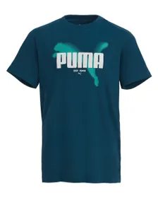 T-SHIRT manches courtes GARÇON Bleu