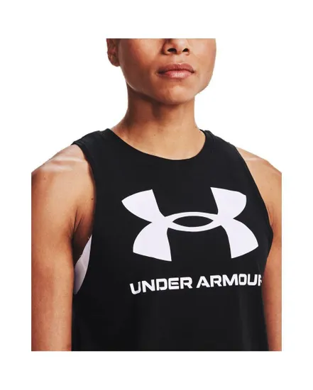 Débardeur Femme UA W LIVE SPORTSTYLE TANK Noir