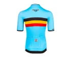 Maillot manches courtes Homme OFFICIAL TEAM BELGIUM ICON CLASSIC Bleu