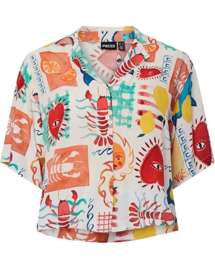 Chemise Femme Pcklarisa Shirt Wvn Bc