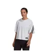 T-shirt manches courtes Femme W FI 3S TEE Blanc