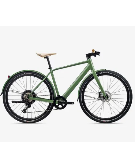 Vélo électrique urbain Unisexe VIBE H10 MUD Vert