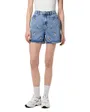 Short Jean Femme Broderie Florale