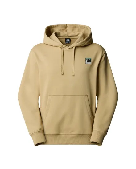 Sweat à capuche Homme M MOUNTAIN LOGO RELAXD HD SWEATSHRT Beige