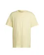 T-shirt stylé en coton doux. Homme M FV T Jaune