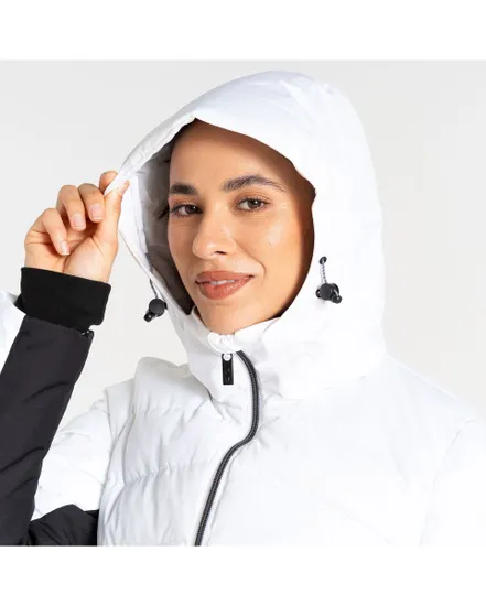 Doudoune à capuche Femme GLACIAL JACKET Blanc