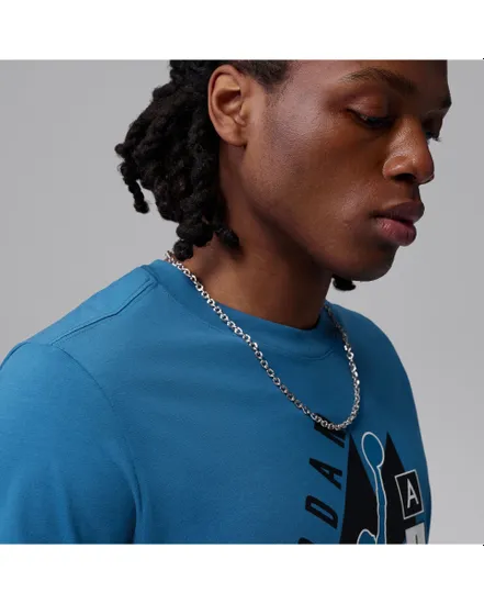 T-shirt Homme M J BRAND GFX SS CREW3 Bleu