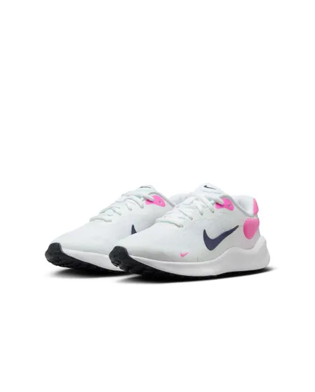 Chaussures Enfant NIKE REVOLUTION 7 (GS) Blanc