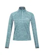 Haut col zip Femme Wmns Yonder Bleu