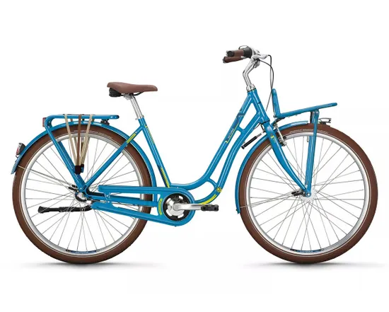 Vélo urbain Femme ANTIQA 7 Bleu