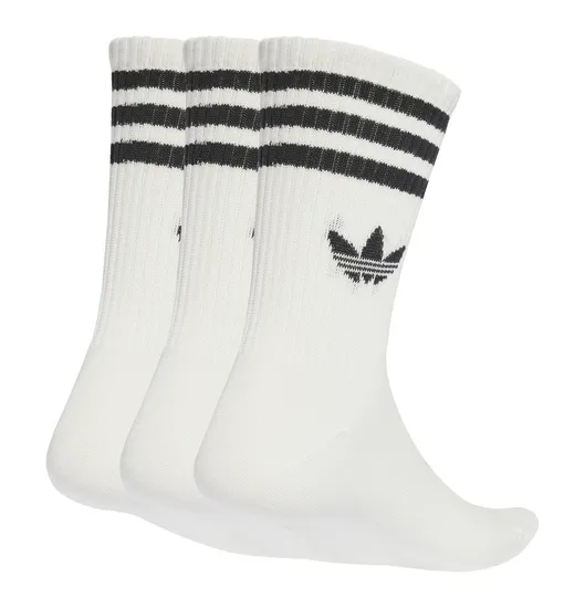 Lot de 3 paires de chaussettes 3S CREW S 3P Blanc