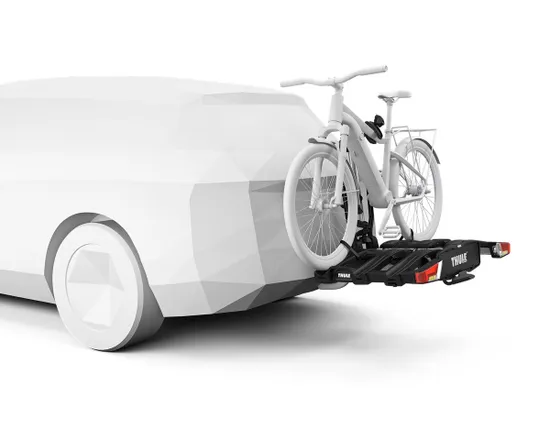 Porte-vélo sur attelage EASYFOLD XT F 3 VÉLOS Aluminium/Noir