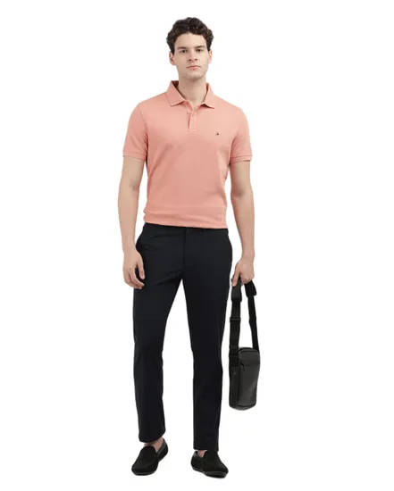 Pantalon chino Homme DENTON KNIT TECH CHINO Bleu Marine