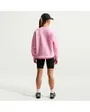 Sweat Enfant G NSW STDIO FLC OVRSZD CRW AOP Rose
