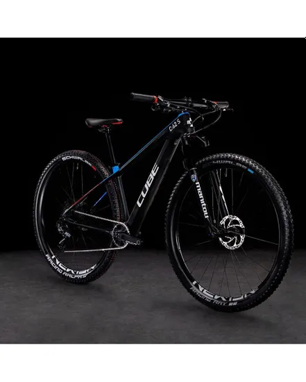 VTT semi rigide Enfant ELITE C:62 SLX ROOKIE Noir/Bleu/Rouge