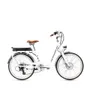 Vélo électrique urbain Unisexe ELC01 26 400 Wh Blanc